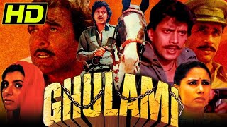 Ghulami Bollywood Hindi movie  Dharmendra Mithun Chakraborty Reena Roy  Facts and Review [upl. by Euqinemod]