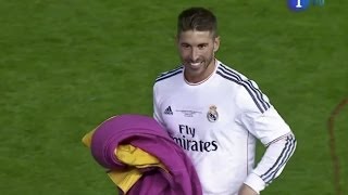 Torero SERGIO RAMOS Final Copa del Rey 2014  REAL MADRID 21 BARCELONA [upl. by Johnnie]