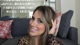 Que uso para mi pelo limpieza suplementos para hacerlo crecer tratamientos [upl. by Priscilla]