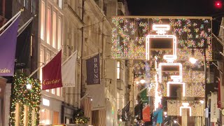 London Christmas 🎁 🎄 Lights is live [upl. by Leasa]