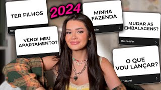 O QUE VOU FAZER EM 2024 Revelando TUDO pra vocês [upl. by Mcclain]