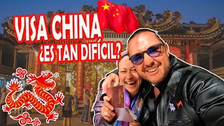 VISA CHINA para COLOMBIANOS 🇨🇴🇨🇳 Así lo logramos [upl. by Svirad]