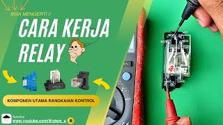 Bagaimana Cara Kerja Relay PADA RANGKAIAN LISTRIK  Electrical Komponen [upl. by Retniw40]