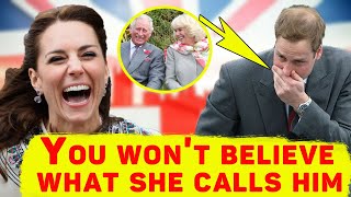 You Wont Believe What Kate Middleton Used to Call Prince William in Private [upl. by Ikoek]