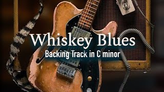 Whiskey Blues Backing Track in C minor  SZBT 1063 [upl. by Shishko]