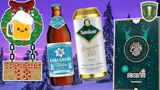 BIER ADVENTSKALENDER 2024  Türchen 13 KARLSBERG HELLES amp DOMINIKANER PILS [upl. by Hyrup865]