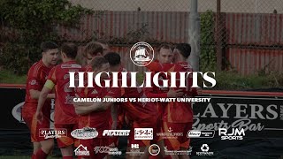 Match Highlights vs HeriotWatt University 121024 [upl. by Saw]