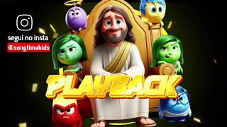 PLAYBACK Jesus guia minhas emoções educaçãoinfantil desenhoanimado babyfirstbrasil [upl. by Yhtak]