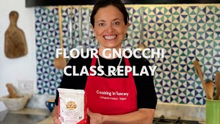 🇮🇹 Saturday April 6 Free Gnocchi Class Replay  Chiccas Cooking Club [upl. by Riker6]