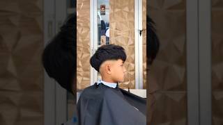 🔥✂️✂️✂️✂️Totorial DROP FADE 50 Detik Trending 2025 haircut hairstyle fypシ゚viral [upl. by Rubbico]