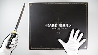 Dark Souls Trilogy Collectors Edition Unboxing  Japan Trilogy Box  Bonus [upl. by Atlas]