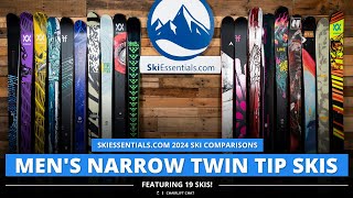 2024 Narrow Twin Tip 8496 mm Ski Comparison with SkiEssentialscom [upl. by Macleod372]