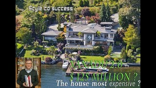 The most EXPENSIVE HOUSE 125 million Xanadu 20 of BILL GATES [upl. by Berty]