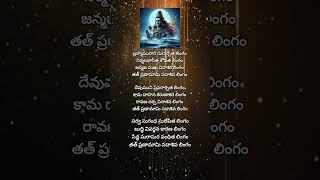 బ్రహ్మమురారి సురార్చిత లింగం shortsviral devotionalsong omnamahshivaya shorts [upl. by Launce]