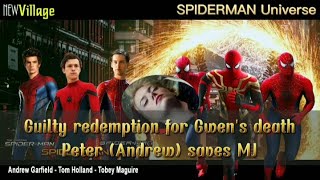 Spidey Andrew Saves MJ after Failing to Save Gwen  Spiderman No Way Home [upl. by Dacey815]