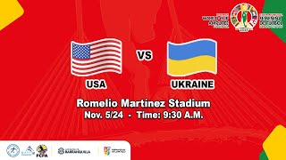 🔴 UNITED STATES VS UKRAINE  Group C  WAFF Amputee Football Womens World Cup 2024 [upl. by Kimmie]