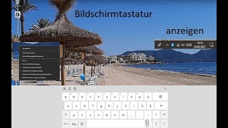 Bildschirmtastatur in Windows 10 anzeigen [upl. by Trescha800]