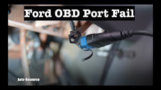 Ford OBD port not working no communication with scanner [upl. by Fiester]