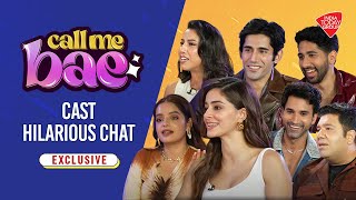 Call Me Bae Cast Exclusive Interview Fun Candid And Behencoded  Ananya Panday [upl. by Kieger913]