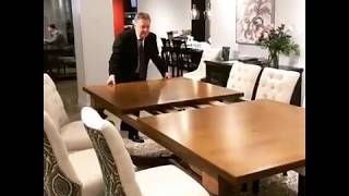 Extendable Dining Table with Butterfly Leaf from Canadel [upl. by Shaikh3]