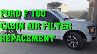 Ford F150 Cabin Air Filter Replacement How To [upl. by Mellar983]