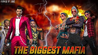 THE BIGGEST MAFIA  GANGSTER VS GANGSTER  FREE FIRE SHORT ACTION FILM  RISHI GAMING [upl. by Eanerb]