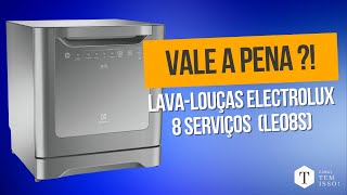 LavaLouças Electrolux 8 serviços Vale a pena [upl. by Chambers]