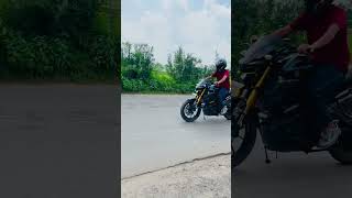 Mt 15 wheelie 🔥🥵 wheelie going wrong 🤬 short shortsfeed youtubeshorts [upl. by Marquis]