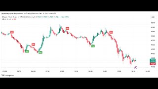 Live Bitcoin Signals  Free 5m Chart BTC Crypto Trading Analysis amp Prediction [upl. by Ruford]