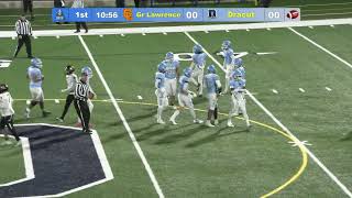 MIAA Div 5 North Football NonPlayoff Week 10 Greater Lawrence vs Dracut 111524 [upl. by Nimad]