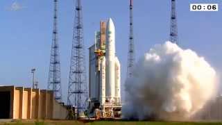 Ariane 5 liftoff  VA226 [upl. by Dahraf]