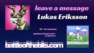 Lukas Eriksson  leave a message 0CCFamiTracker [upl. by Ita]