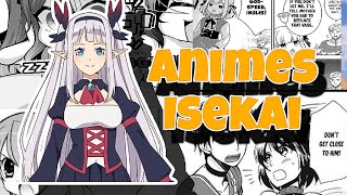 Top 7 ANIMES ISEKAI los mejores animes isekai que no te puedes perder 2024 anime isekai [upl. by Hgielra444]