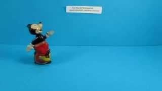 Mickey Mouse on Unicycle Tin Windup Toy [upl. by Labaw911]