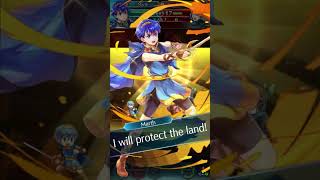 Young Marth Critical Quotes  Fire Emblem Heroes Shorts Nintendo FireEmblem [upl. by Ivar]