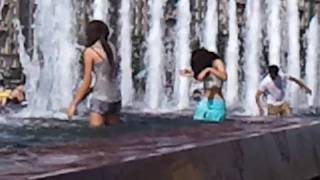 Girls in moscow fountain 2 [upl. by Odlaumor]