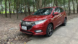 SUV 5 gầm cao hrv L2021 dk2022 chuẩn 50 ngàn 1 chủ máy và keo chỉ rin sơn rin90 còn tốt 605tr [upl. by Labana]