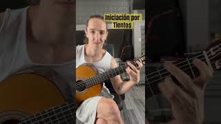 Iniciación por Tientos shortvideo guitar flamenco guitarra shortsviral [upl. by Quintin]