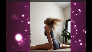 Livvy Dunne Tiktok Doing The Splits [upl. by Willing]