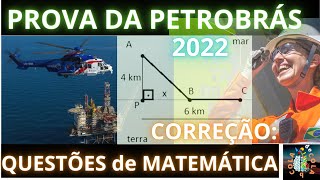 ✅ Correção da Prova de Matemática do Concurso da Petrobras 2022 [upl. by Mikah]