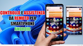 📲 COME CONTROLLARE UNO SMARTPHONE ANDROID DA LONTANO GUIDA A SUPREMO MOBILE ASSIST [upl. by Orecic]