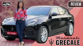 Maserati Grecale Review  The Perfect Italian Sporty SUV  NDTV Auto [upl. by Adine483]