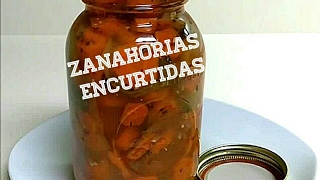 Zanahorias Encurtidas Pickled Carrots [upl. by Drain]