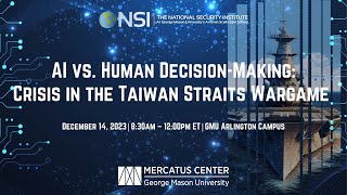 AI vs Human DecisionMaking Crisis in the Taiwan Straits Wargame [upl. by Ielhsa]