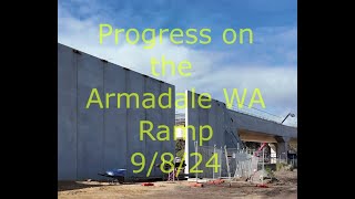 Update on the Metronet Armadale WA Ramp 9 8 24 [upl. by Willner]