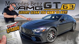 MercedesAMG GT63 4door coupe ultimate luxury sedan with 50 off [upl. by Slack]