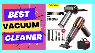 CENRR 360000PA Car Vacuum Cleaner Strong Suction Cordless Wireless Cleaner [upl. by Ellenehc]