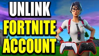 How to Unlink Fortnite Account on PS4 PS5 Xbox  Logout Easy Guide [upl. by Erbes]