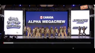 Alpha MegaCrew  Canada  JV MegaCrew Division  2024 World Hip Hop Dance Championship Semifinals [upl. by Dorothee]