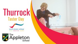 Appleton School Taster Day  Thurrock College [upl. by Aeriell]